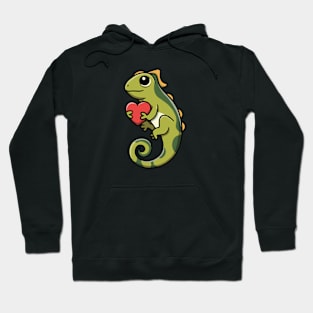 Valentine’s Day with reptile Hoodie